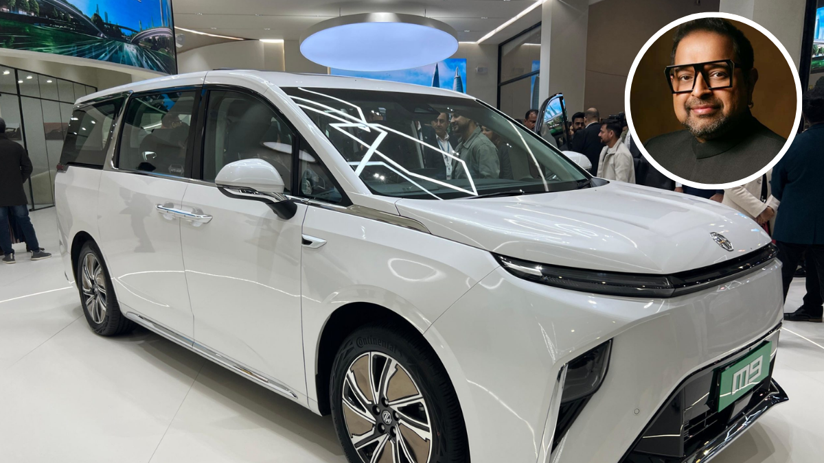 Shankar Mahadevan Buys New MG M9 Electric MPV Worth Rs 69.90 Lakh